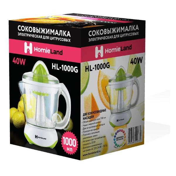 Соковыжималка для цитрусовых HomieLand HL-1000G