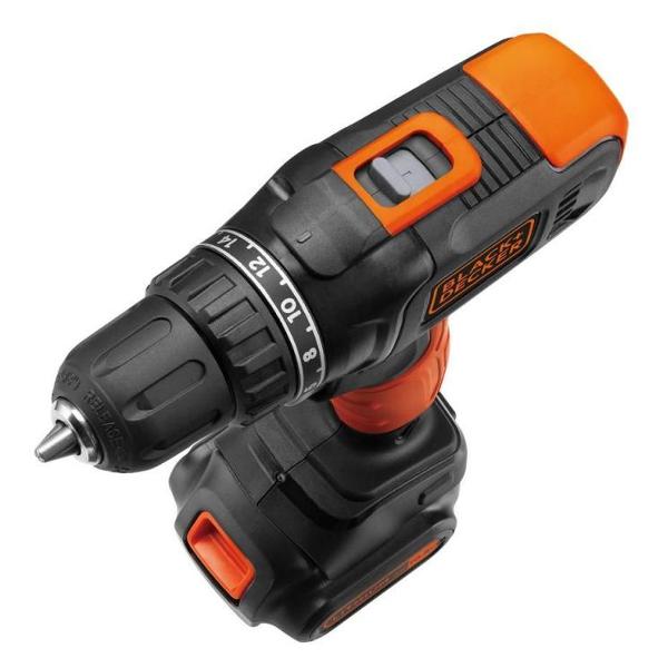 Шуруповерт аккумуляторный B&D BCD7122CK