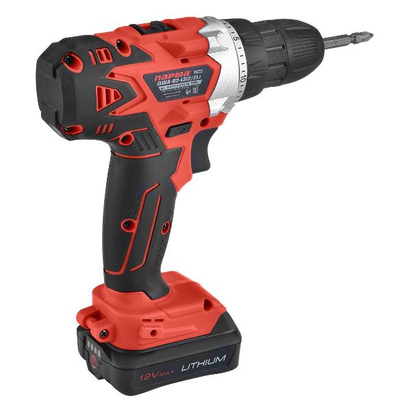 Шуруповерт Парма ДША-02-1312/2Li
