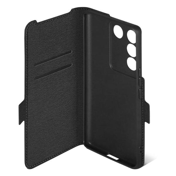 Чехол DF Vivo V27 vFlip-23 черный