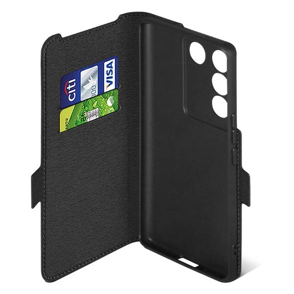 Чехол DF Vivo V27 vFlip-23 черный