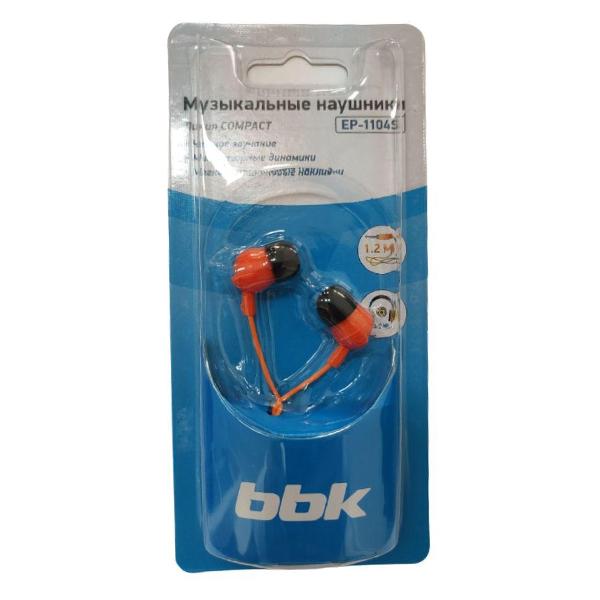 Наушники-вкладыши BBK EP-1104S