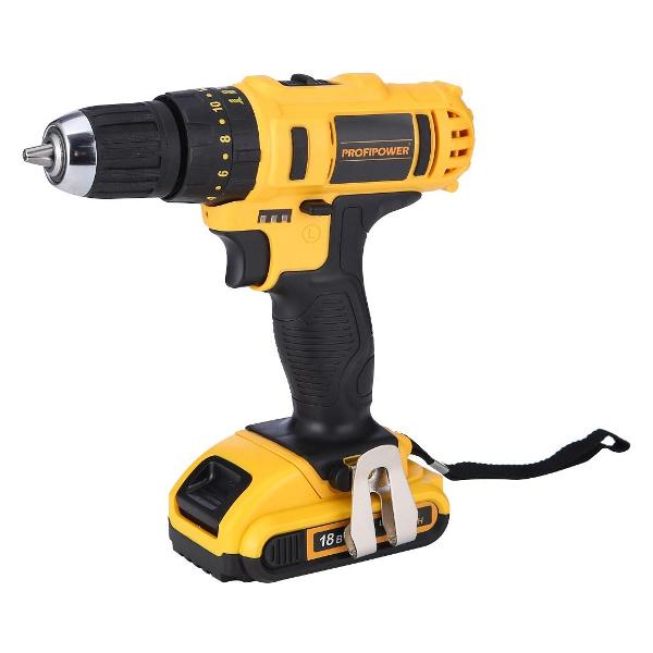 Шуруповерт аккумуляторный ProfiPower DW-18BT