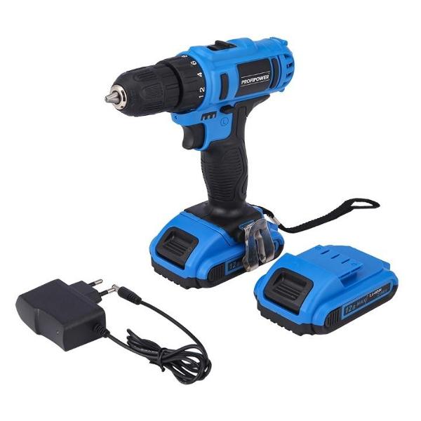 Шуруповерт аккумуляторный ProfiPower CN-12BM