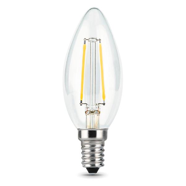 Лампочка Gauss Filament Свеча 9W 710lm 4100К Е14 LED