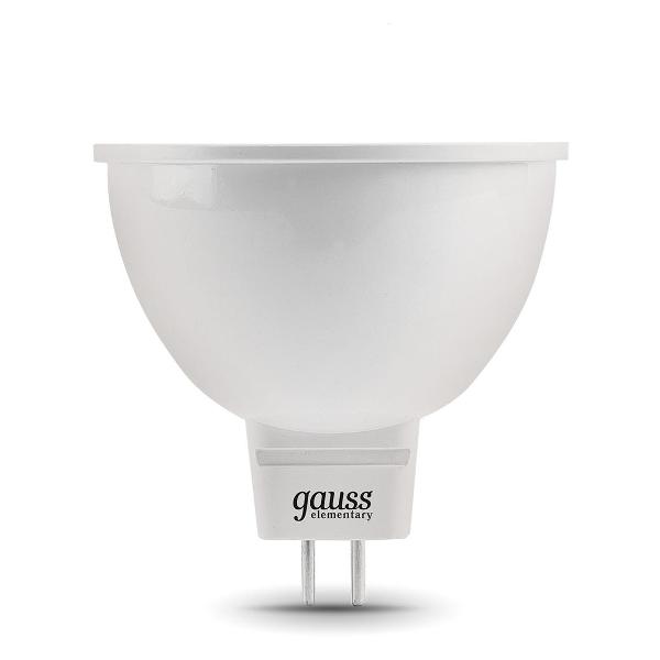 Лампочка Gauss Elementary MR16 7W 530lm 3000K GU5.3 LED