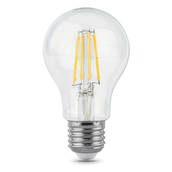 Лампочка Gauss Filament А60 8W 740lm 2700К Е27 LED фото