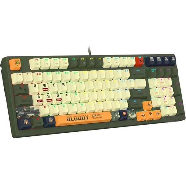 Игровая клавиатура A4Tech Bloody S98 AVIATOR Green