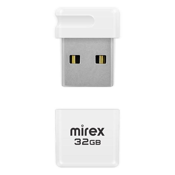 Флэш диск USB Mirex MINCA WHITE 16GB 13600-FMUMIW16