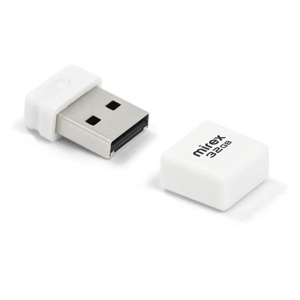 Флэш диск USB Mirex MINCA WHITE 16GB 13600-FMUMIW16