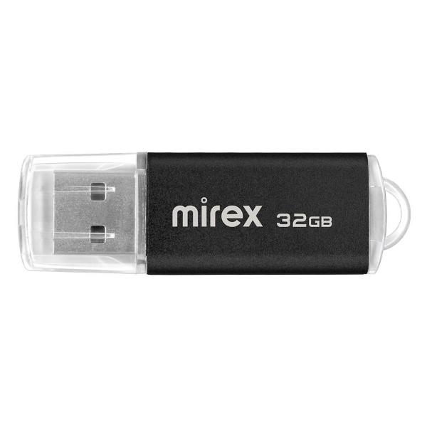Флэш диск USB Mirex UNIT черный 32GB 13600-FMUUND32