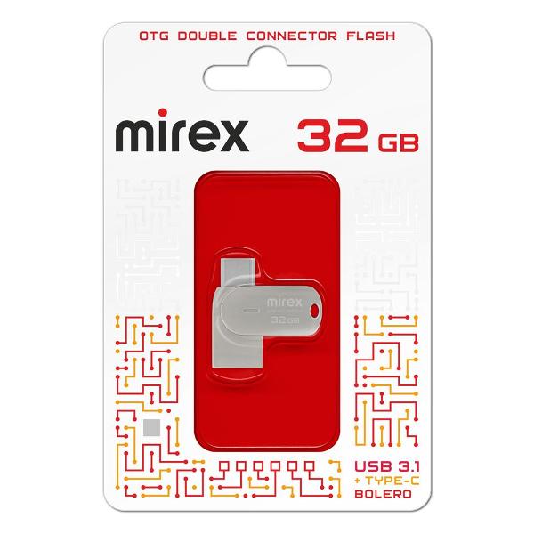 Флэш диск USB Mirex BOLERO 32GB 13600-IT3BLR32