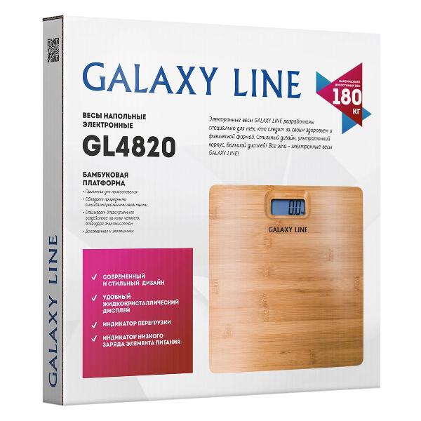 Весы напольные Galaxy LINE GL4820