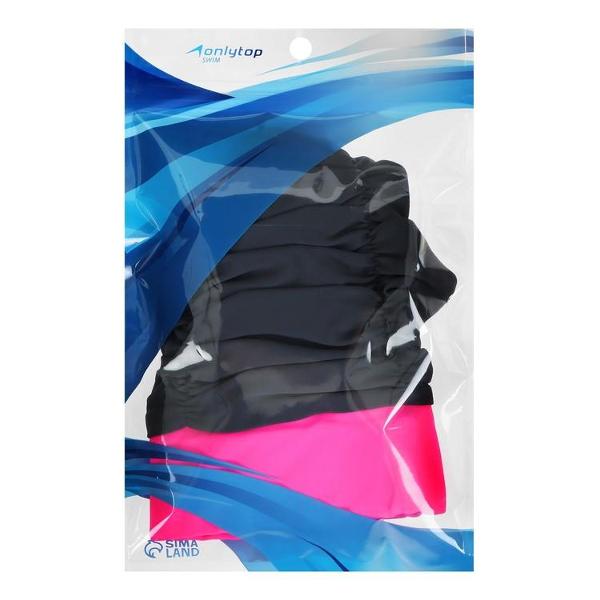 Шапочка для плавания ONLYTOP лайкра 3285673