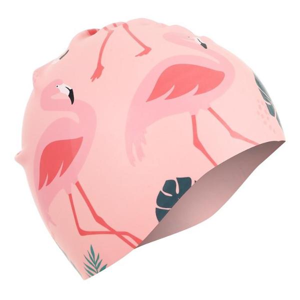 Шапочка для плавания ONLITOP фламинго 7316255