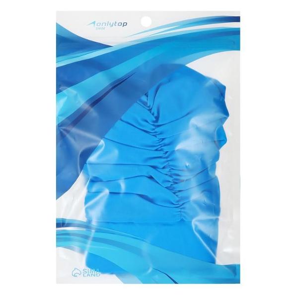 Шапочка для плавания ONLYTOP лайкра 3285669