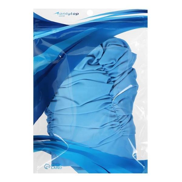 Шапочка для плавания ONLYTOP лайкра 3285672