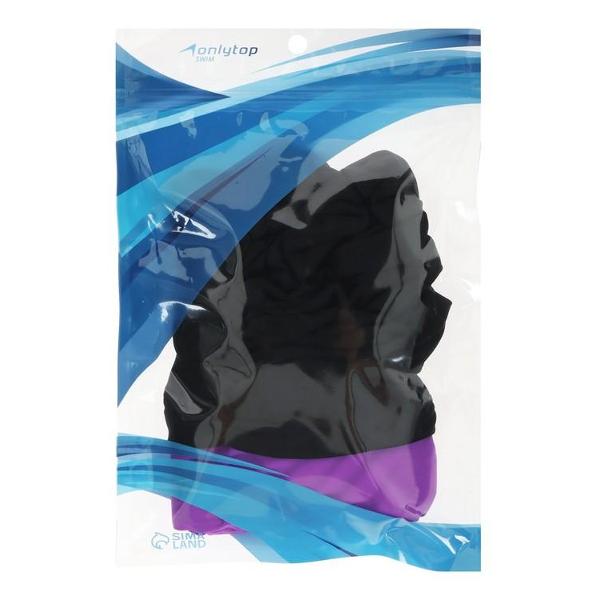 Шапочка для плавания ONLYTOP лайкра 3285675