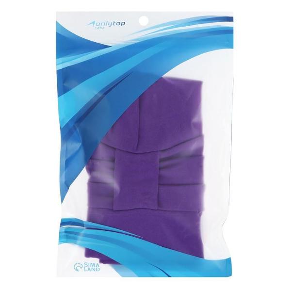 Шапочка для плавания ONLYTOP с подкладом 3470925