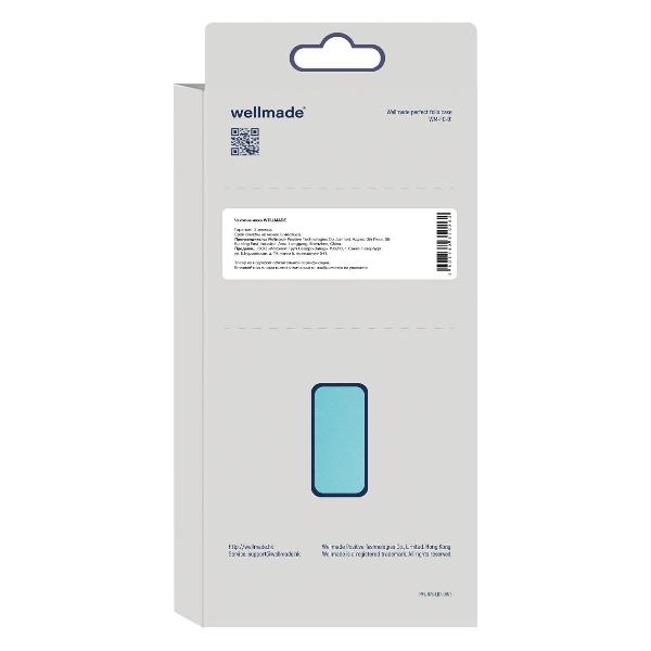 Чехол WELLMADE Realme 10 голубой