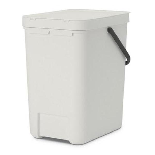 Ведро-туалет Brabantia Sort & Go 214400 серый