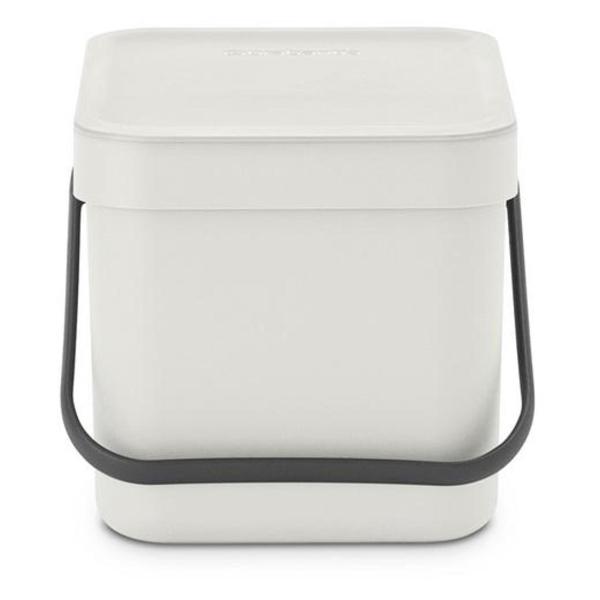 Ведро-туалет Brabantia Sort & Go 213267 серый