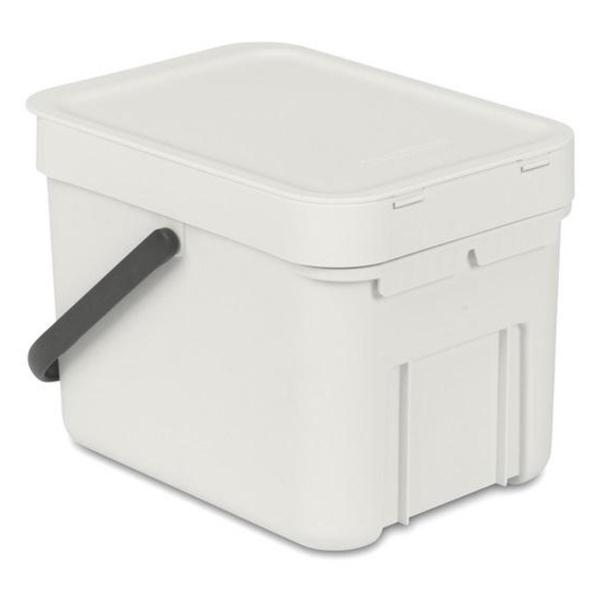 Ведро-туалет Brabantia Sort & Go 213267 серый