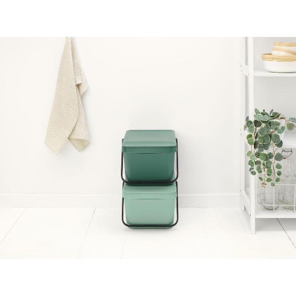 Ведро-туалет Brabantia Sort & Go 277726 серый