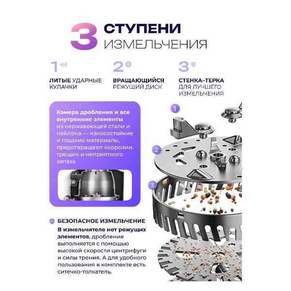 Измельчитель пищевых отходов STOEWER D32X Slim