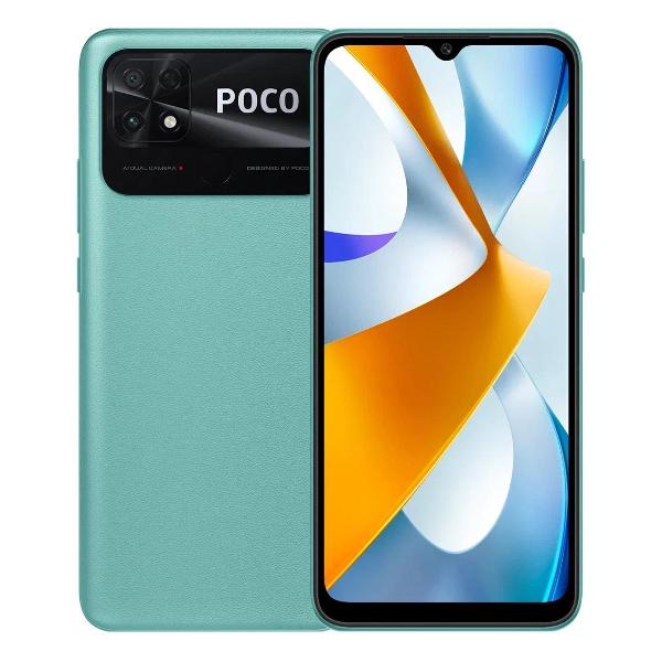 Смартфон Xiaomi POCO C40 4/64GB коралловый зеленый