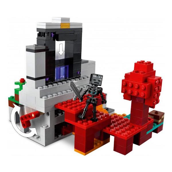 Конструктор Lego Minecraft Разрушенный портал (21172)