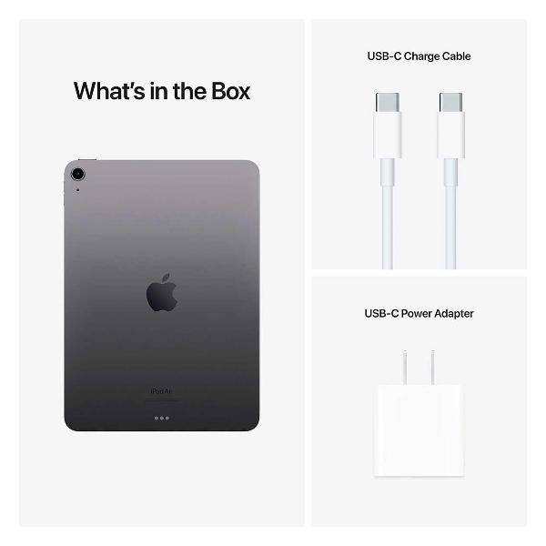 Планшет Apple iPad Air 2022 Wi-Fi 64Gb Space Gray (MM9C3)