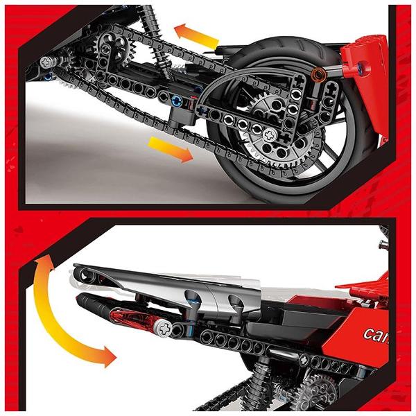 Конструктор детский MOULD KING трицикл Spyder (23010)