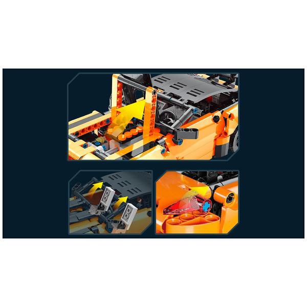 Конструктор детский MOULD KING спортив. машина (15006)