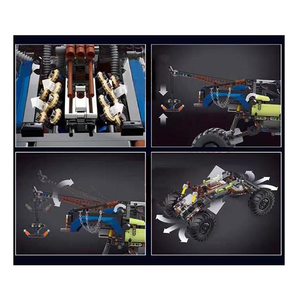 Конструктор детский MOULD KING машина монстр-трак (18006)