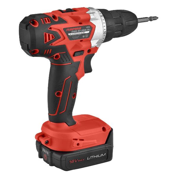 Шуруповерт аккумуляторный Парма ДША-02-2016/2Li