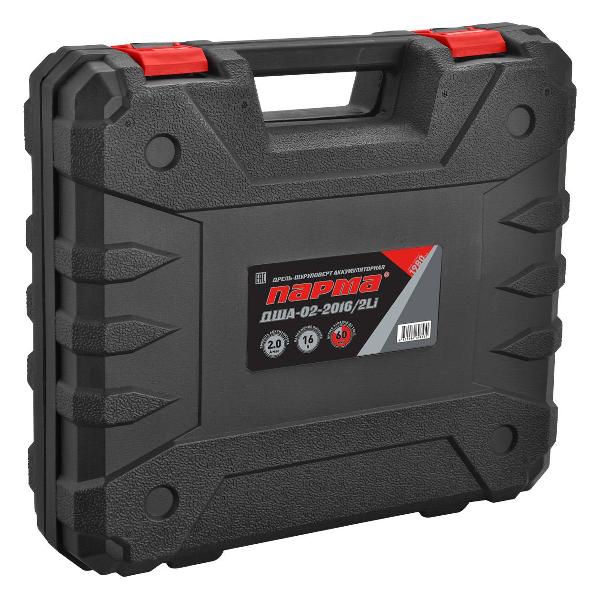 Шуруповерт аккумуляторный Парма ДША-02-2016/2Li