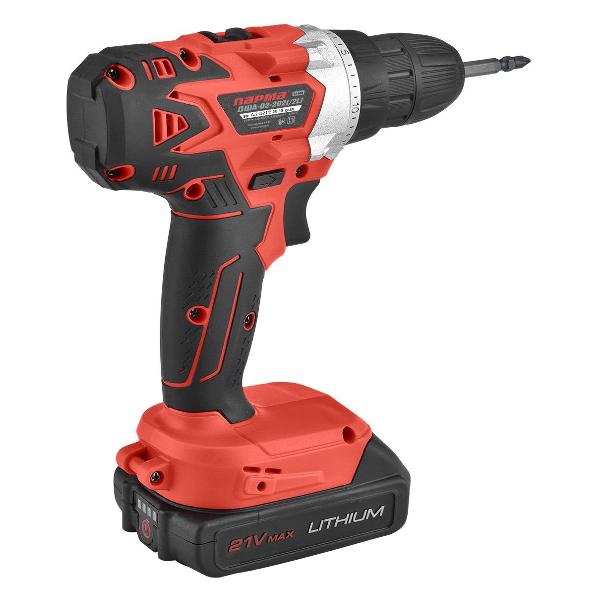 Шуруповерт аккумуляторный Парма ДША-02-2021/2Li