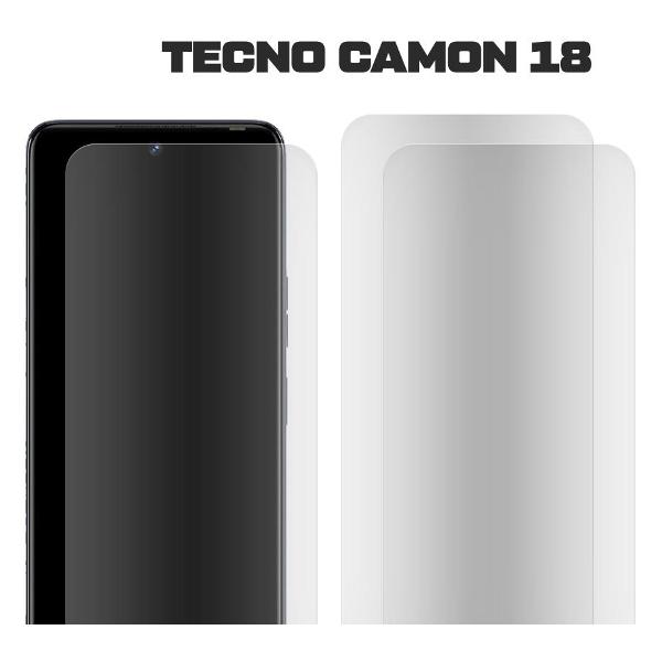 Защитное стекло для смартфона Krutoff TECNO Camon 18 фото