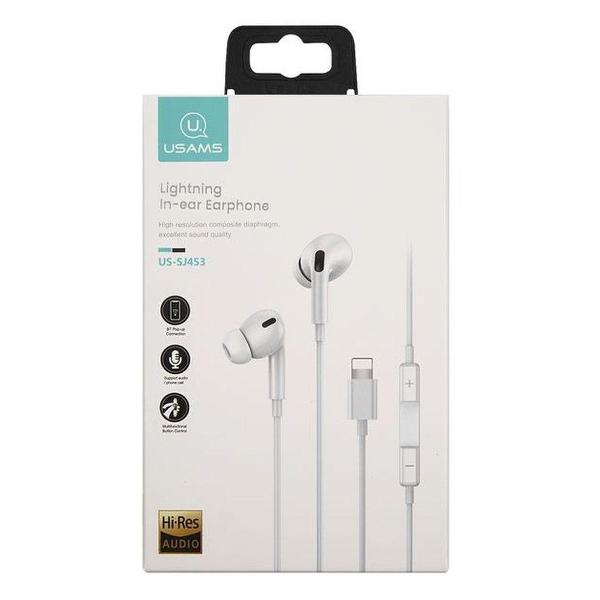 Наушники-вкладыши Usams белые EP-41