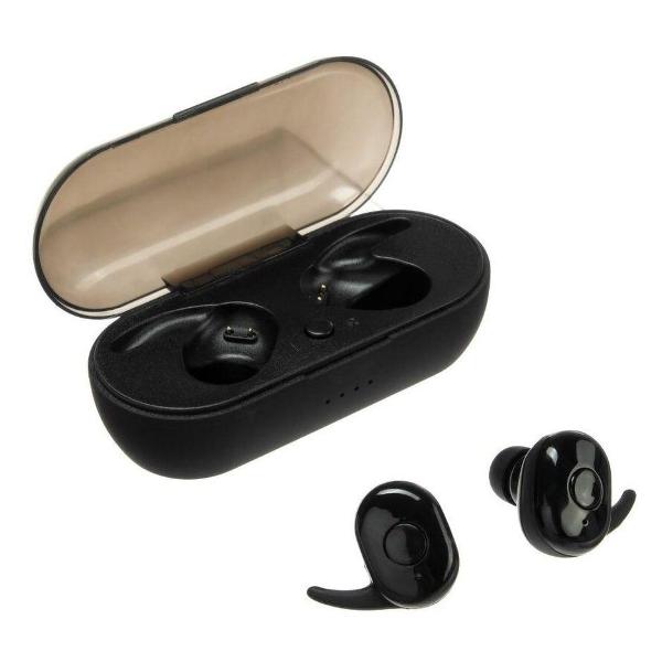 Наушники внутриканальные Bluetooth Luazon черные 1.22