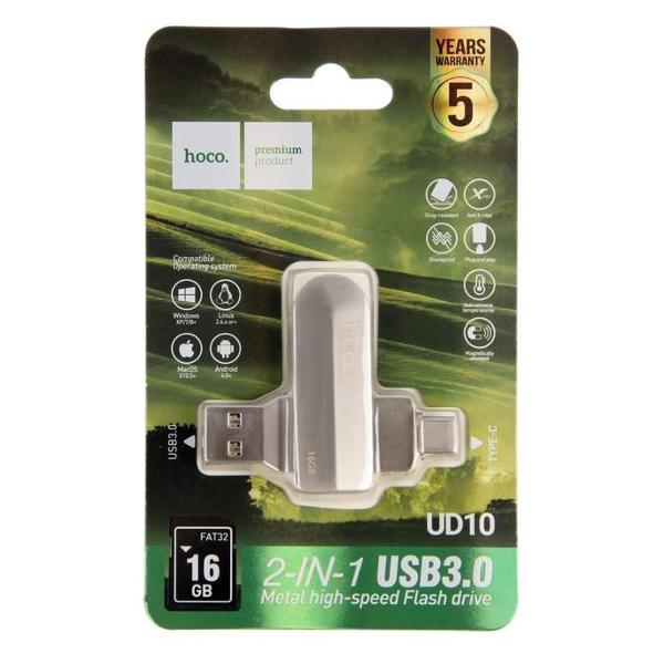 Флэш диск USB Hoco UD10 Wise 16GB