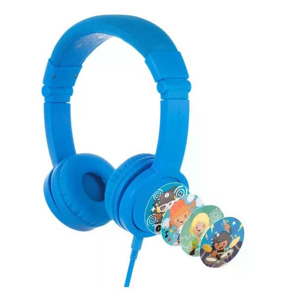Наушники для детей Onanoff Buddyphones Explore+ голубой