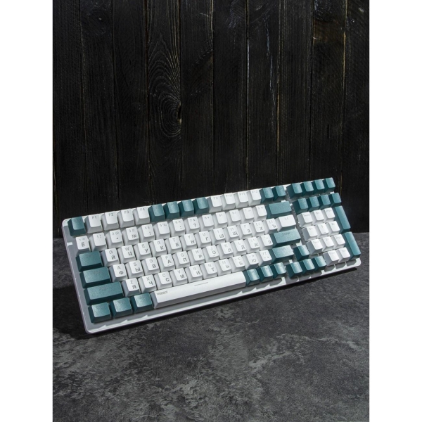 Игровая клавиатура Free Wolf K3 White/Green Red Switch