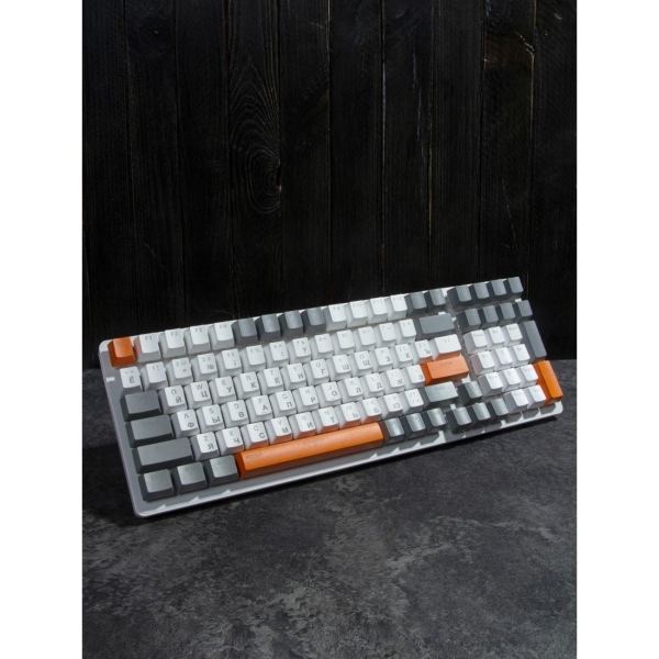 Игровая клавиатура Free Wolf K3 White/Orange Blue Switch