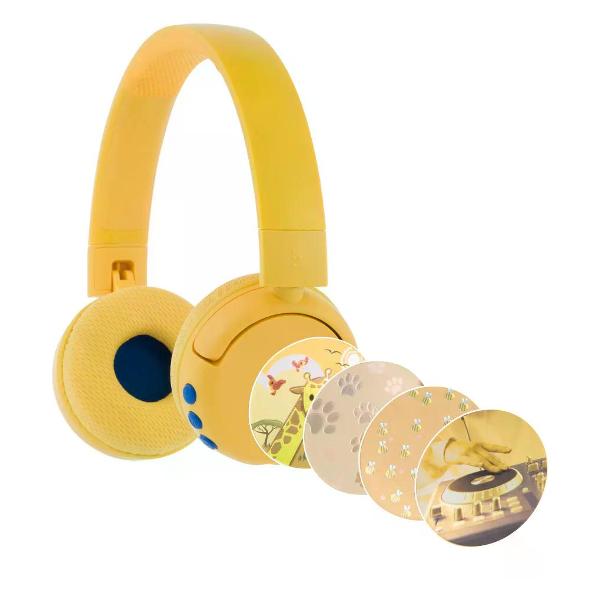 Наушники для детей Onanoff Buddyphones POPfun желтый