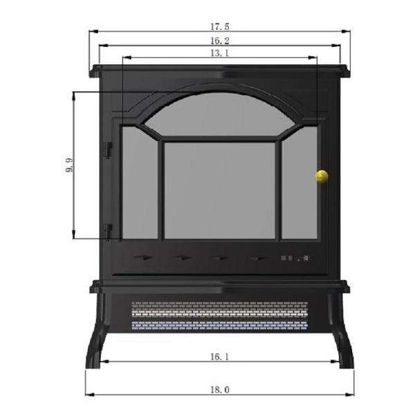 Камин электрический Inter Flame Jazz 18