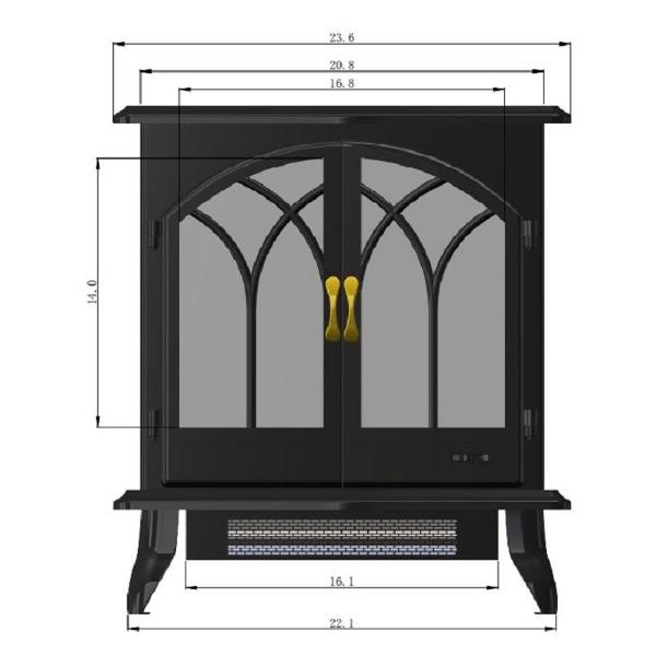 Камин электрический Inter Flame Barton 24
