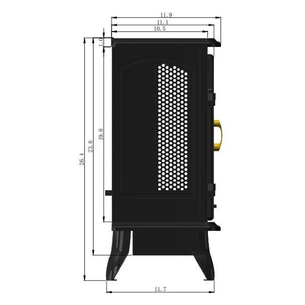 Камин электрический Inter Flame Barton 24