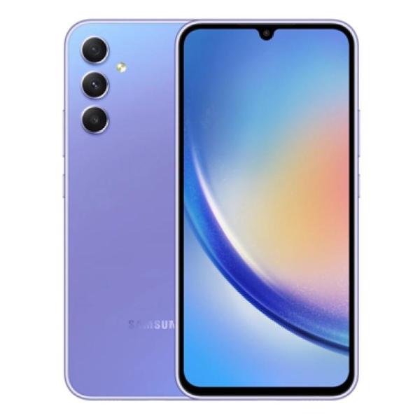 Смартфон Samsung Galaxy A34 5G 6/128GB лавандовый фото